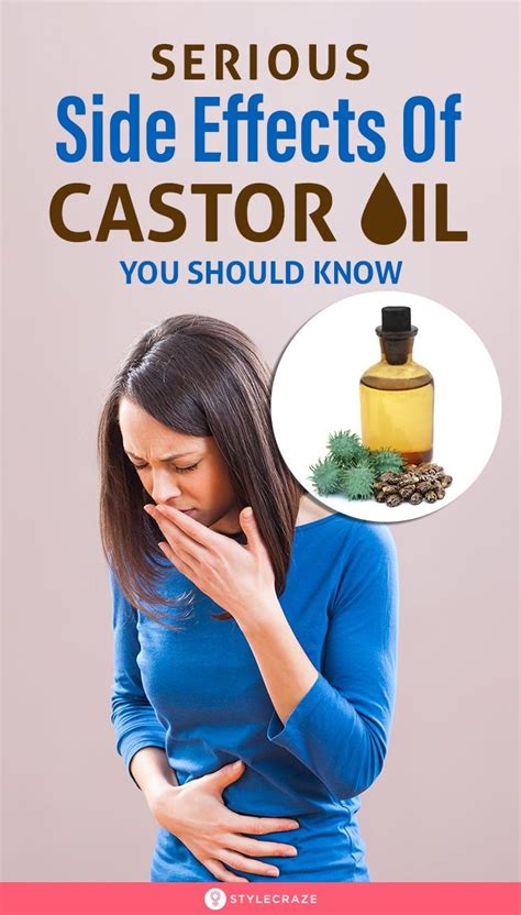 9 Side Effects Of Castor Oil You Should Be Aware Of | Castor oil, Treat ...