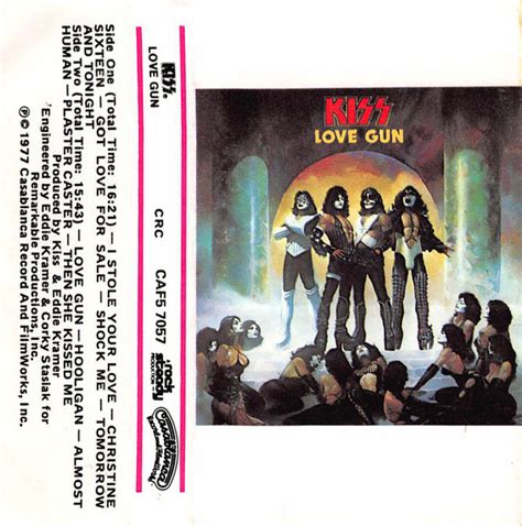 Kiss - Love Gun (1977, Cassette) | Discogs