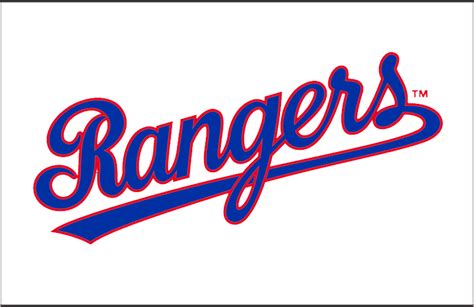 Vintage Texas Rangers Jersey Logo