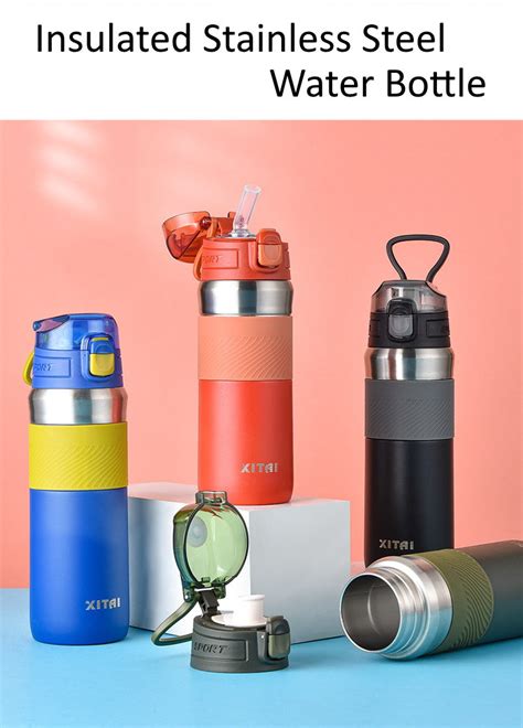 Insulated Stainless Steel Insulated Water Bottle – Metal and Resin