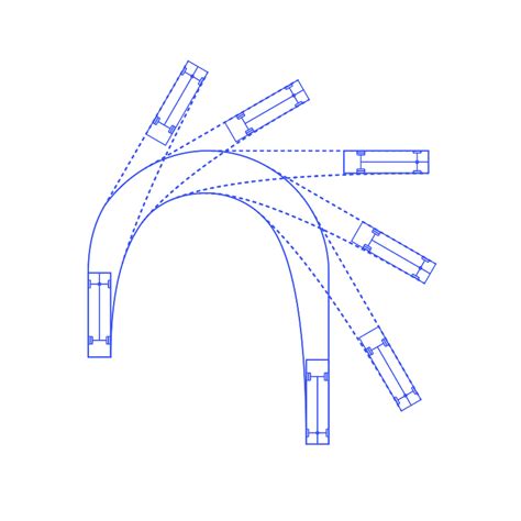 Truck Turning Radius Cad Drawings