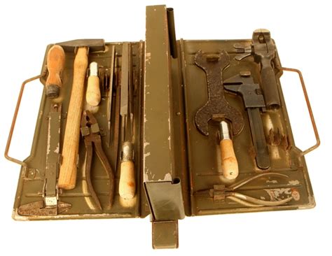 WWII German Waffenmeister armourer’s MG34 / MG42 machine gun tool kit ...