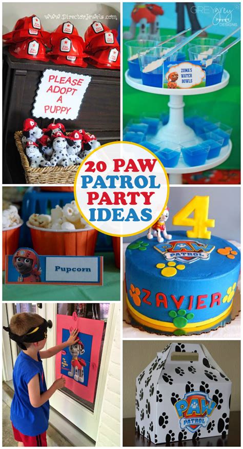 Diy Paw Patrol Party Ideas