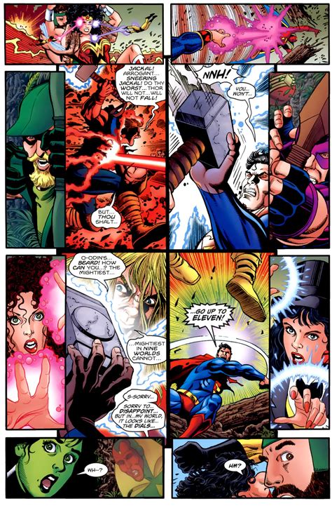 Superman vs Thor [JLA/Avengers #2] : r/Marvel