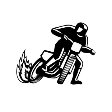 Motorcycle Race Vector Design Images, Motorcycle Racing Logo Vector ...