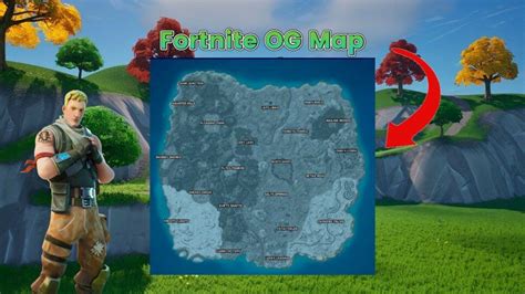 Fortnite Chapter 4 Season 5 map: All confirmed OG drop spots | Esports.gg