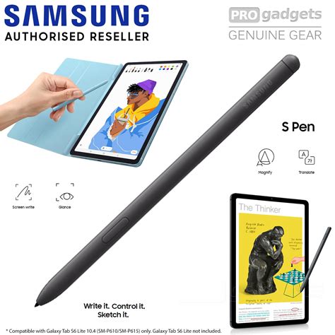 Genuine Samsung Original Galaxy Tab S6 Lite 10.4 S Pen Bluetooth Stylus ...