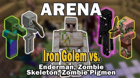 Minecraft Iron Golem Vs Enderman - Ceria kg