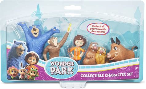 Wonder Park 31034 WonderPark Collectible Character Set Boomer,June ...