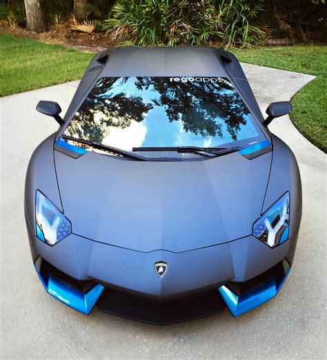 Free photo: Lamborghini Aventador White-blue - Aventador, Car ...