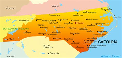 7+ Map of north carolina cities wallpaper ideas – Wallpaper