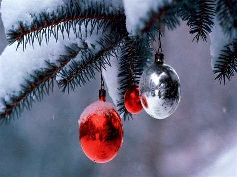 Snowy Christmas Scenes Wallpaper - WallpaperSafari