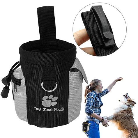 Waterproof Dog Treat Training Pouch Obedience Agility Bait Puppy Snack ...