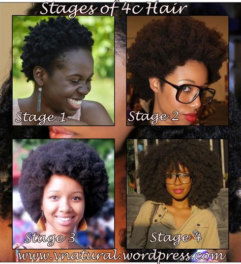 Natural Hair Inspiration: The Stages of 4C Hair | Natural hair ...