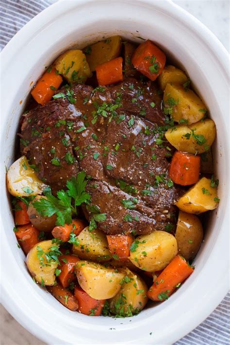 Best Ever Slow Cooker Pot Roast | Pot roast slow cooker, Slow cooker ...