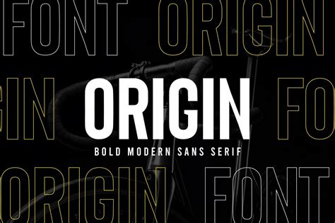 Origin Font - Dafont Free