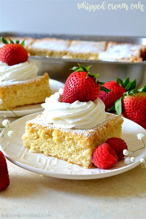 6 of the Best Whipped Cream Cake Recipes | Creamchargers.co.uk