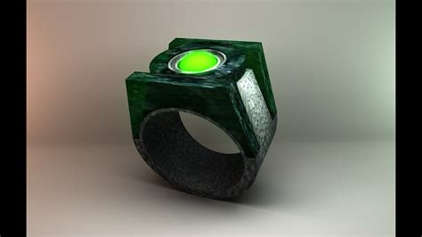 How To Make A Green Lantern Power Ring (Easy) - YouTube