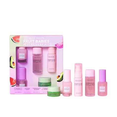 Buy Glow Recipe Fruit Babies Skincare Kit - Gift Set with Retinol Eye ...