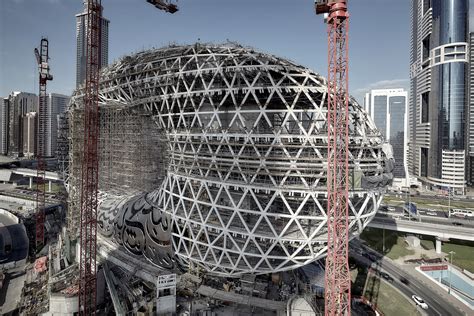 New images of Dubai's Museum of the Future reveal structural complexity ...