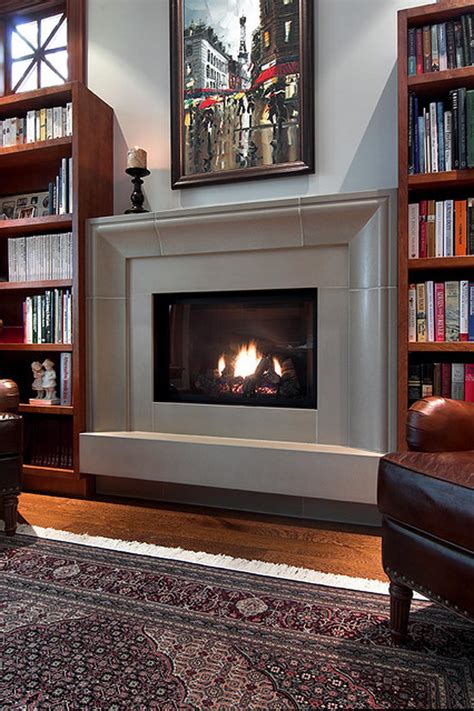 Contemporary Fireplace Mantels Ideas - bmp-a