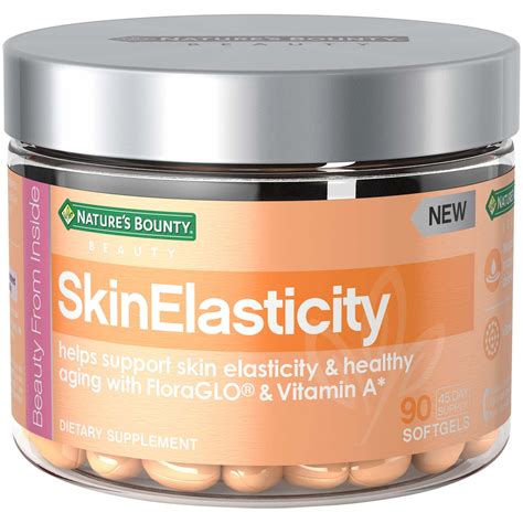 Nature's Bounty® SkinElasticity Dietary Supplement with Vitamin A ...