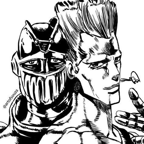 Jean Pierre Polnareff (and Silver Chariot) by artofsouza on DeviantArt