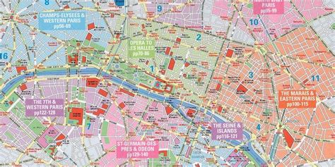 Interactive Map Of Paris France