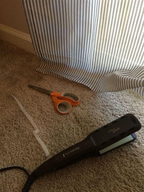 ok, here is a solution for applying iron on hem tape to curtains ...