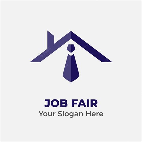 Premium Vector | Job Fair Company Vector Logo Template