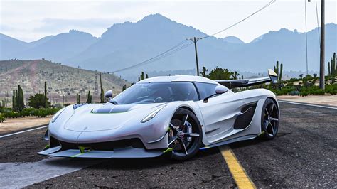 Koenigsegg Jesko Forza Horizon 5 [ Steering Wheel + Shifter] Gameplay ...