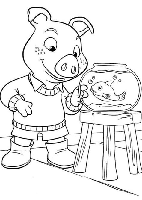 Piggly Wiggly Coloring Pages - Coloring Home