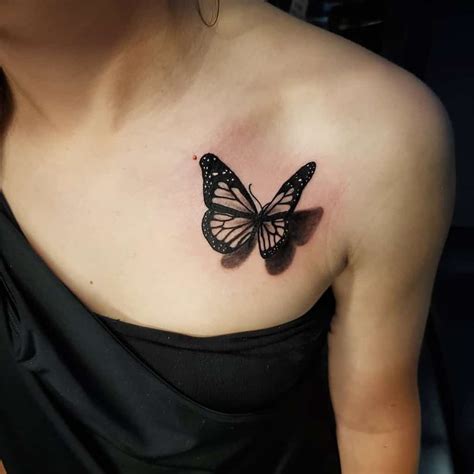 Top 73 Best 3D Butterfly Tattoos Ideas - [2021 Inspiration Guide]