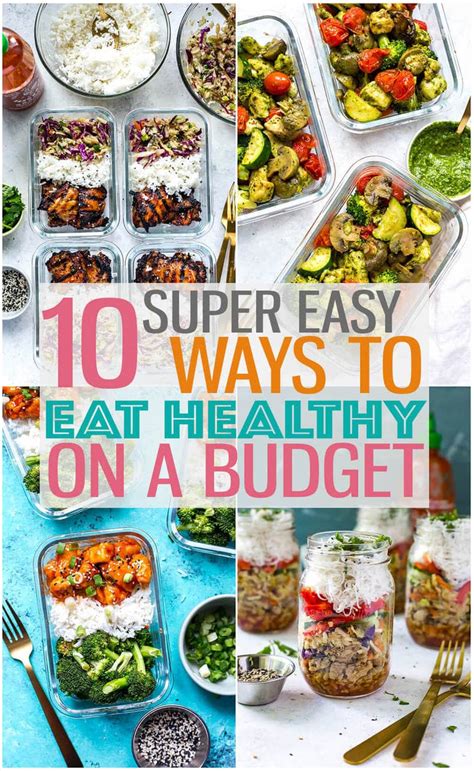 10 Tips for Eating Healthy on a Budget + Cheap Dinner Ideas - The Girl ...