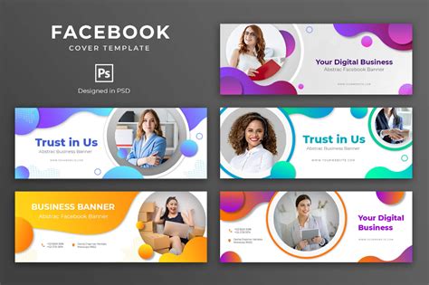 Facebook Cover - Digital Business | Facebook cover template, Facebook ...