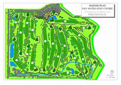 Poplar Creek Golf Course Master Plan, San Mateo, California | Halsey ...