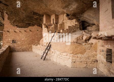 One of the many ancient cliff dwellings built by the Ancestral ...