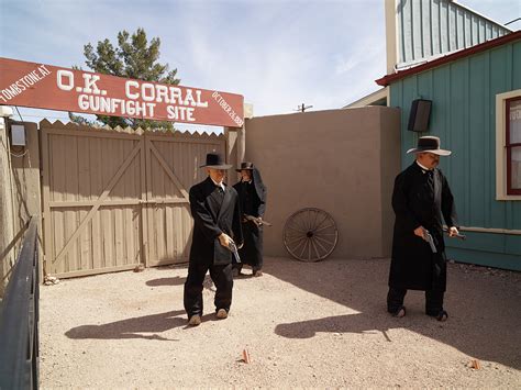 Historic re-enactors head to the showdown at the site of the 1881 ...