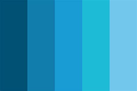 cool blue Color Palette