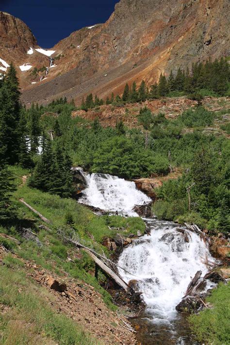 Lundy Canyon Waterfalls - Wildflowers, Waterfalls, and Lakes