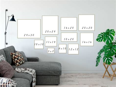 Frame Sizes Displayed and Explained — Kaitlin Roten Photography