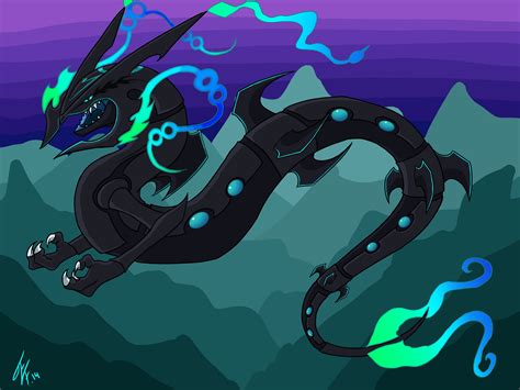 Shiny Mega Rayquaza by KaiserScotty on DeviantArt