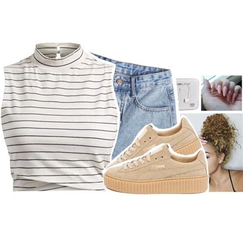 A fashion look from July 2017 featuring Puma sneakers. Browse and shop ...