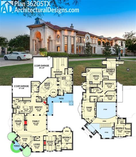 Pin on Luxurious Floor Plans