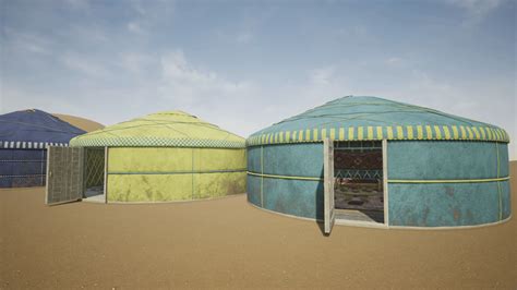 Nomadic Tents in Props - UE Marketplace