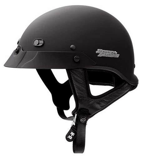 Harley-Davidson® Men's Hybrid Ultra-Light Spoiler Half Helmet MATTE ...