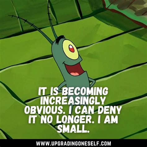 Top 20 Evil Quotes By Plankton From SpongeBob SquarePants