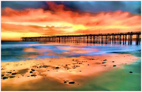 Pin by Paradise on Ventura sunsets | Beautiful landscapes, Ventura pier ...