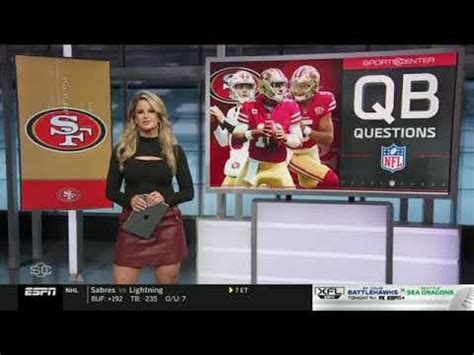 Kelsey Riggs ESPN SportsCenter Knee High Boots & Leather. : r/legsnmore