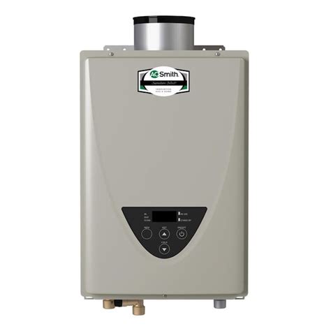 A.O. Smith Signature Select 6.6-GPM Indoor Natural Gas Tankless Water ...